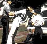 stanford prison experiment picture of a prisoner being arrested